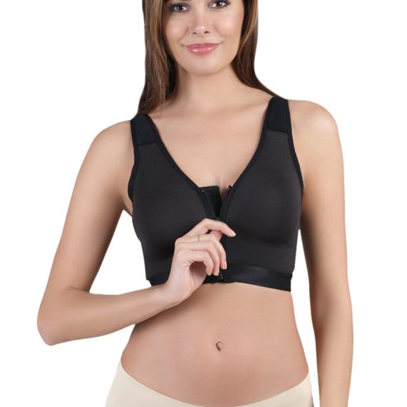 BRA WITH ZIPPER